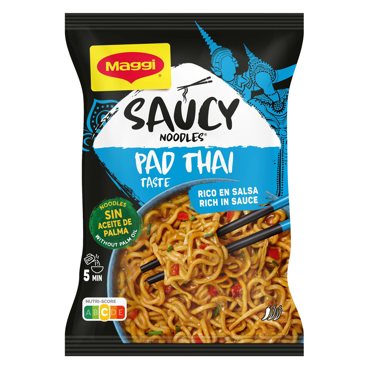 Saucy Noodles sabor Pad Thai Magi 128 g.
