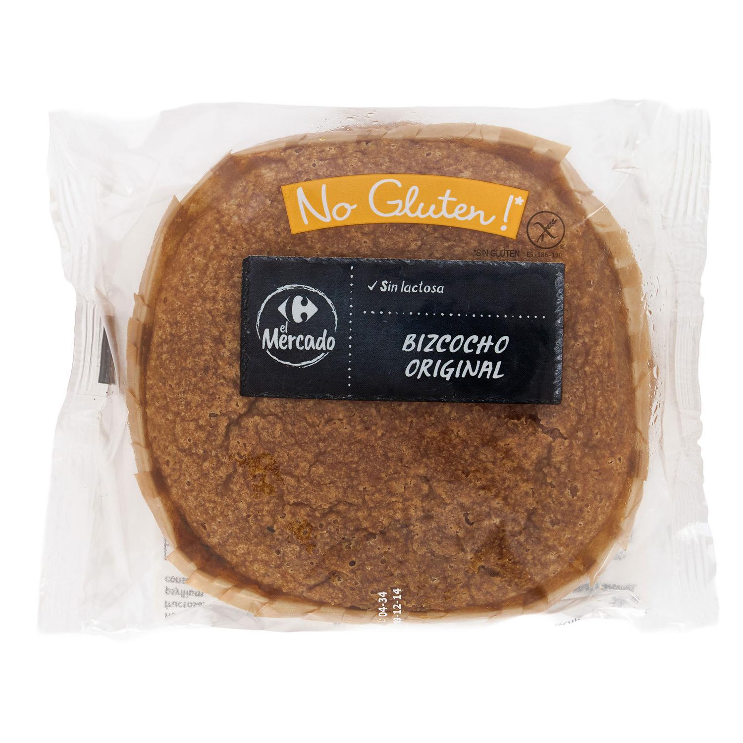 Bizcocho Carrefour El Mercado sin gluten y sin lactosa 300 g