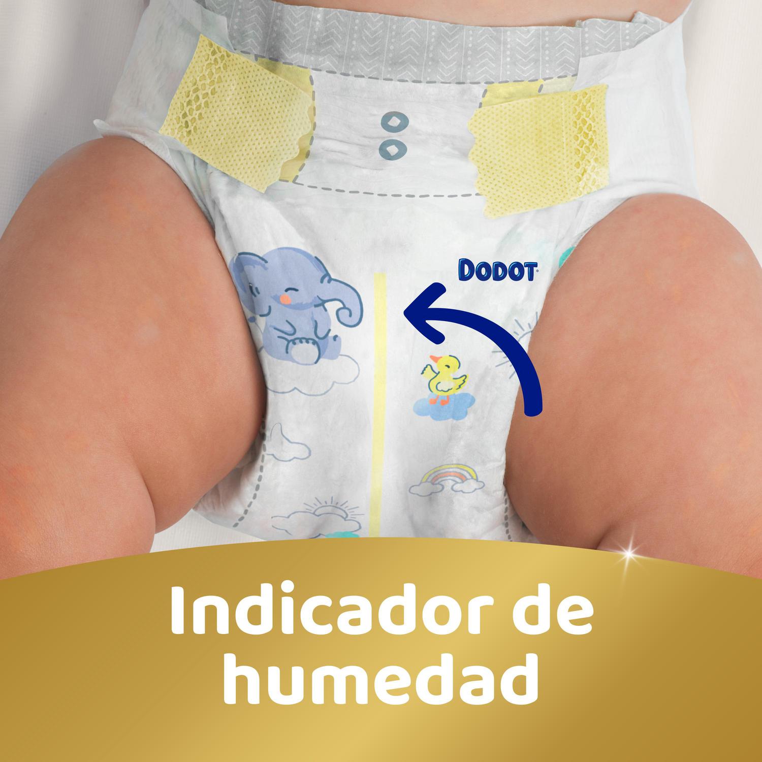 Pañales Dodot Sensitive T2 (4-8 kg) 88 ud.