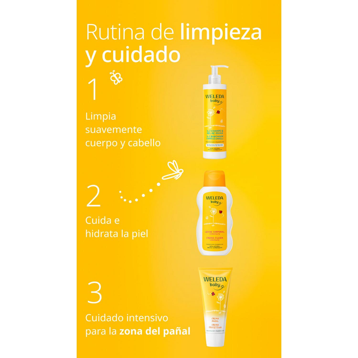 Crema de pañal caléndula ecológica Weleda Baby 75 ml.