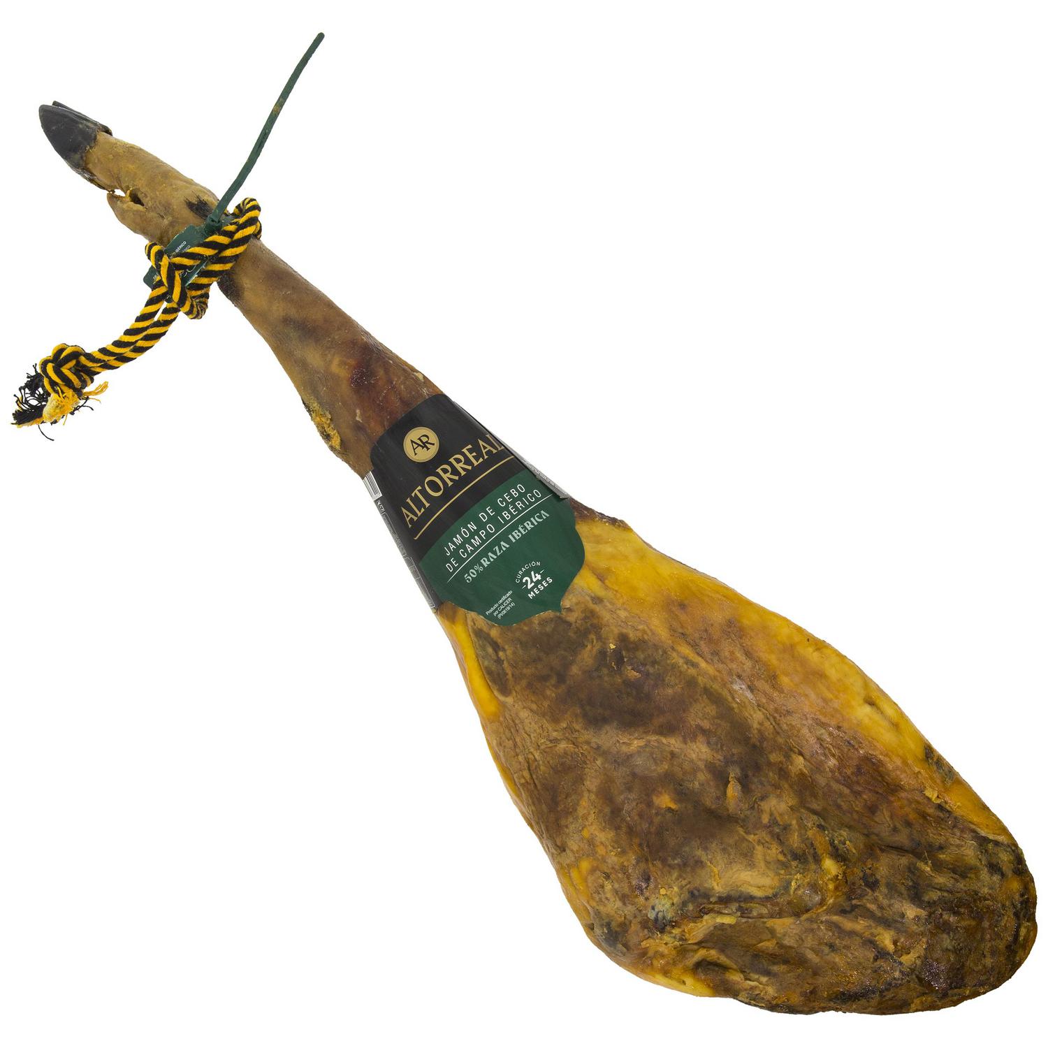Jamón de Cebo de Campo Ibérico 50% Raza Ibérica Altorreal pieza de 7,5 kg aprox