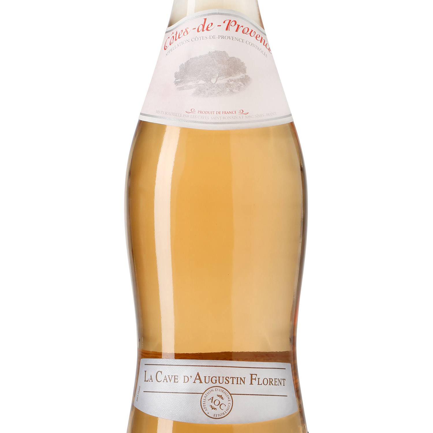 Vino francés rosado joven La Cave d'Augustin Florent Cotes Provence 75 cl.