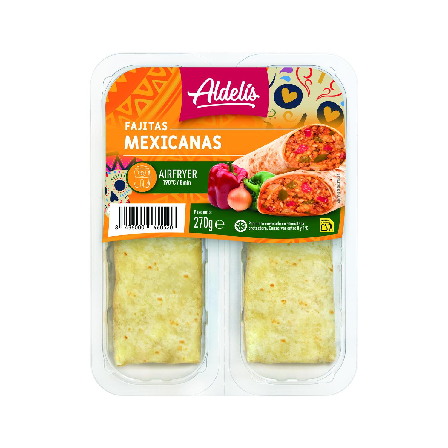 Fajita mexicana Aldelis 270 g.