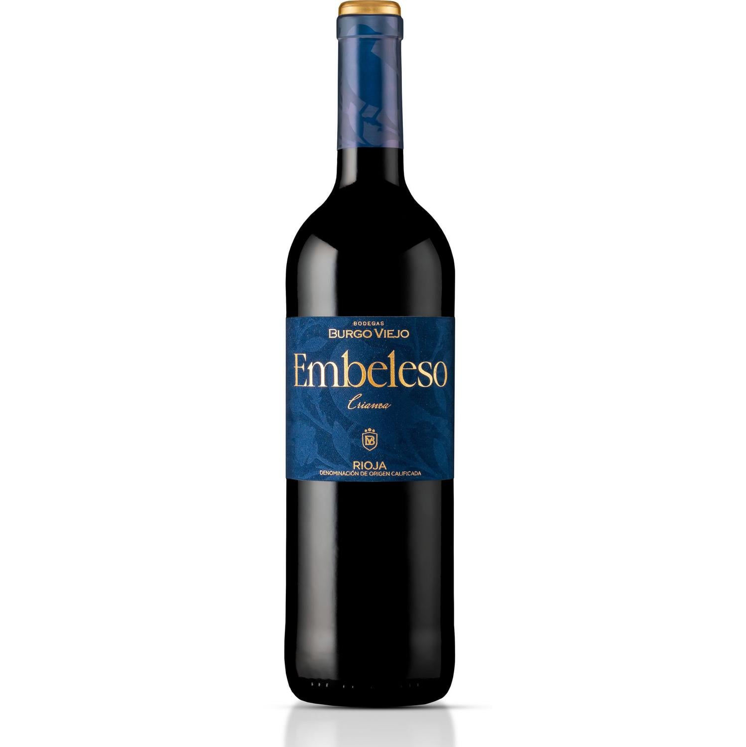Vino tinto crianza Embeleso D.O.Ca. Rioja 75 cl.