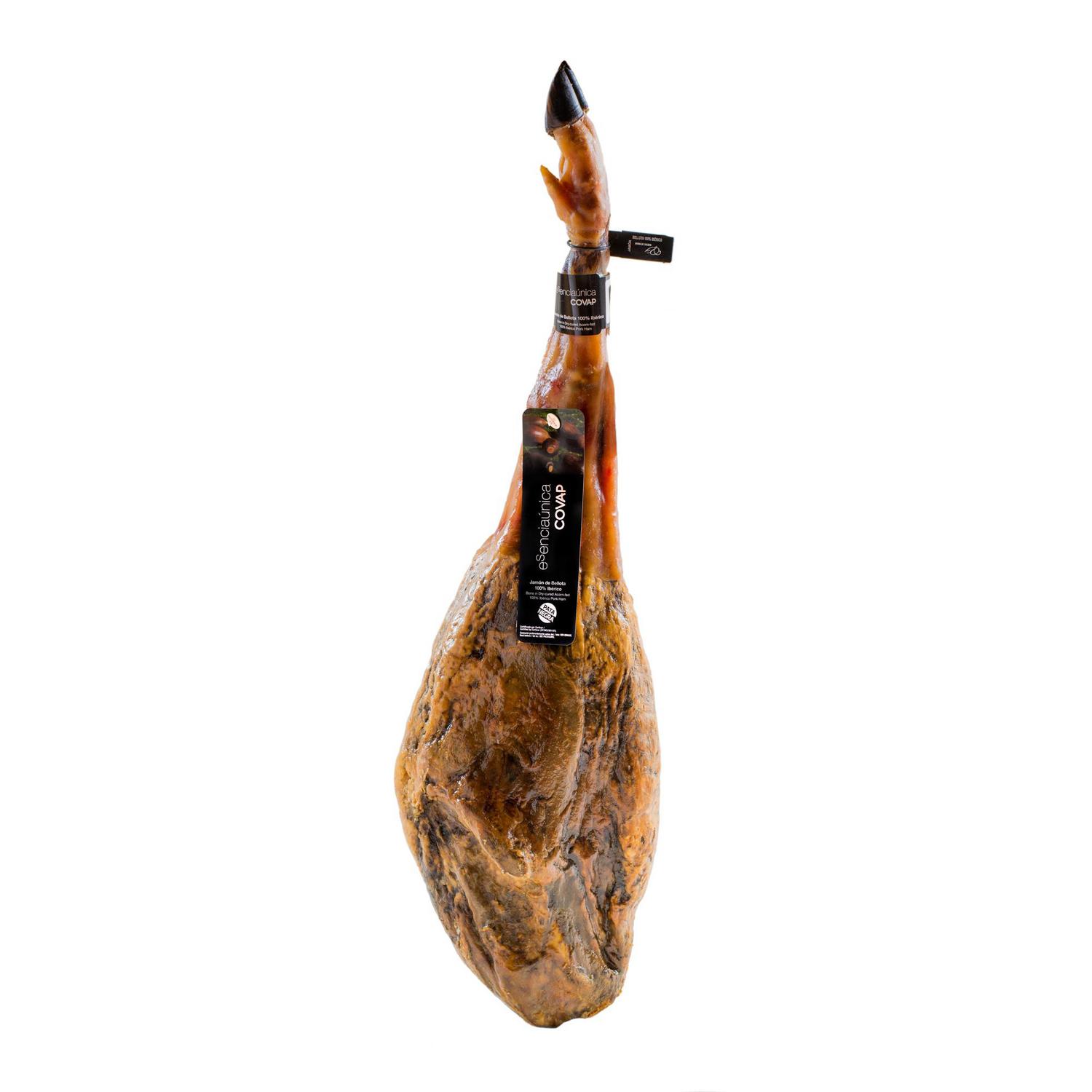 Jamón de Bellota Ibérico 100% Raza Ibérica Esenciaúnica Covap pieza de 7 kg aprox