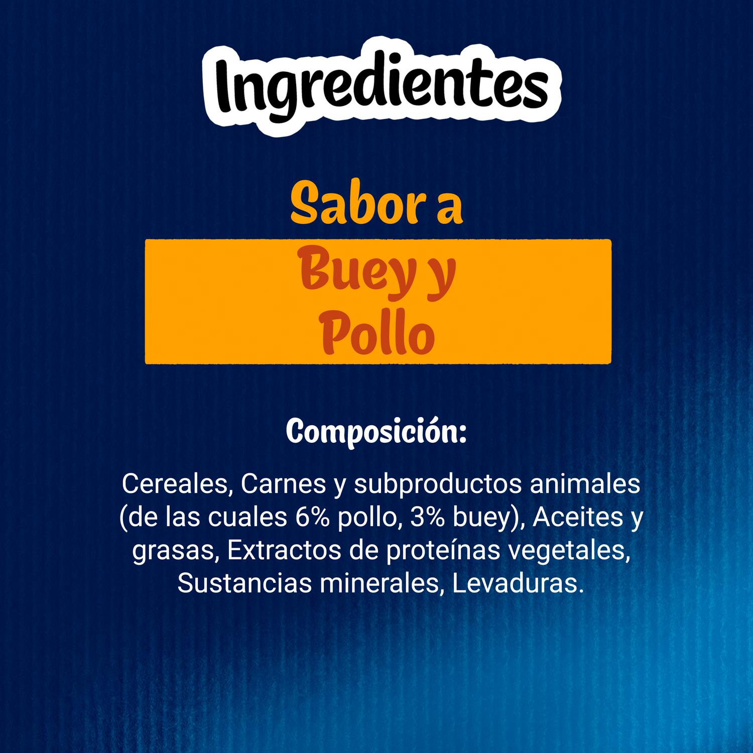 Snack crispies buey y pollo para gato 45 g