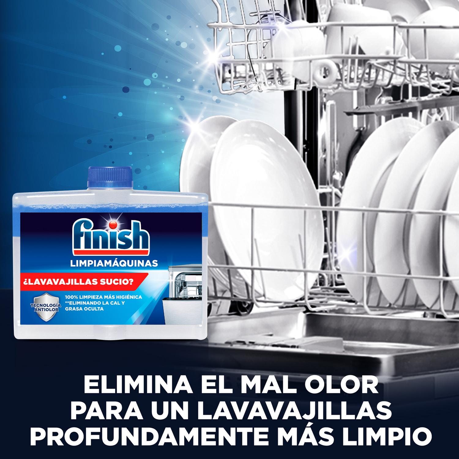 Limpiamáquinas Finish pack de 2 unidades de 250 ml.