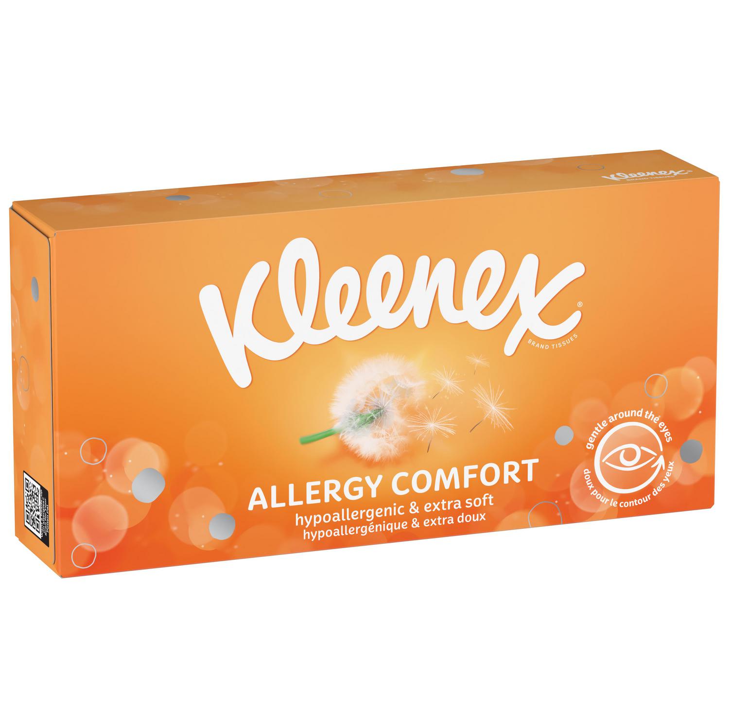 Pañuelos Allergy Kleenex caja de 56 ud.