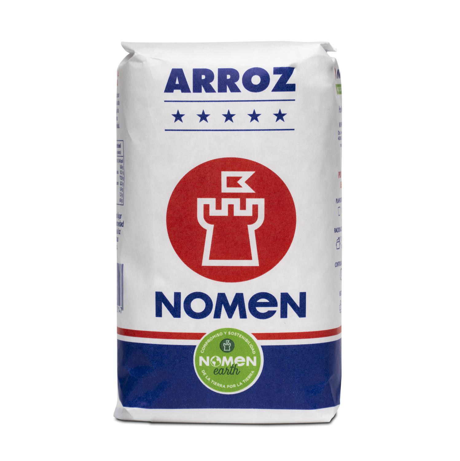 Arroz redondo Nomen 1 kg.
