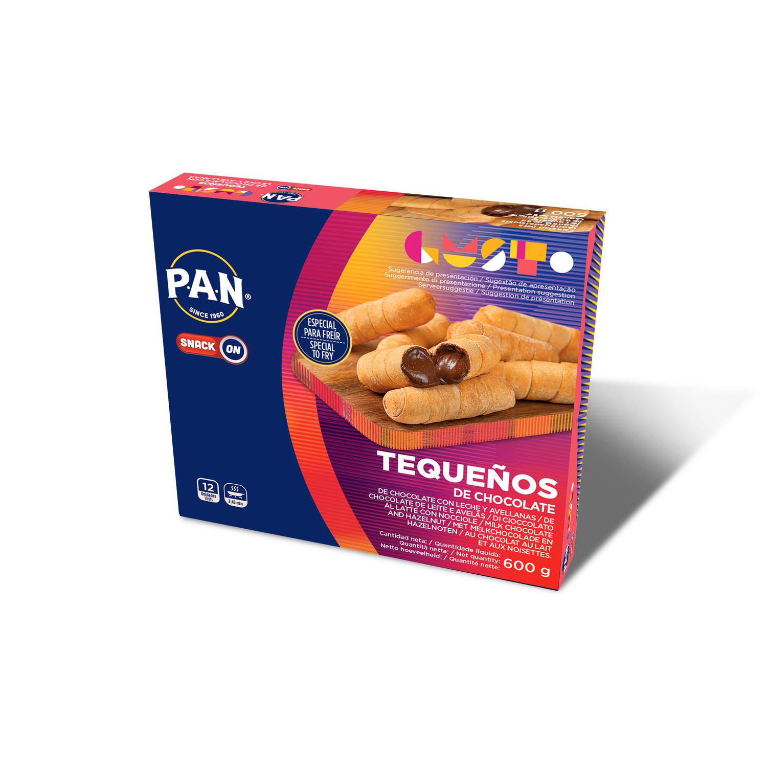 Tequeños de chocolate P.A.N. 600 g.