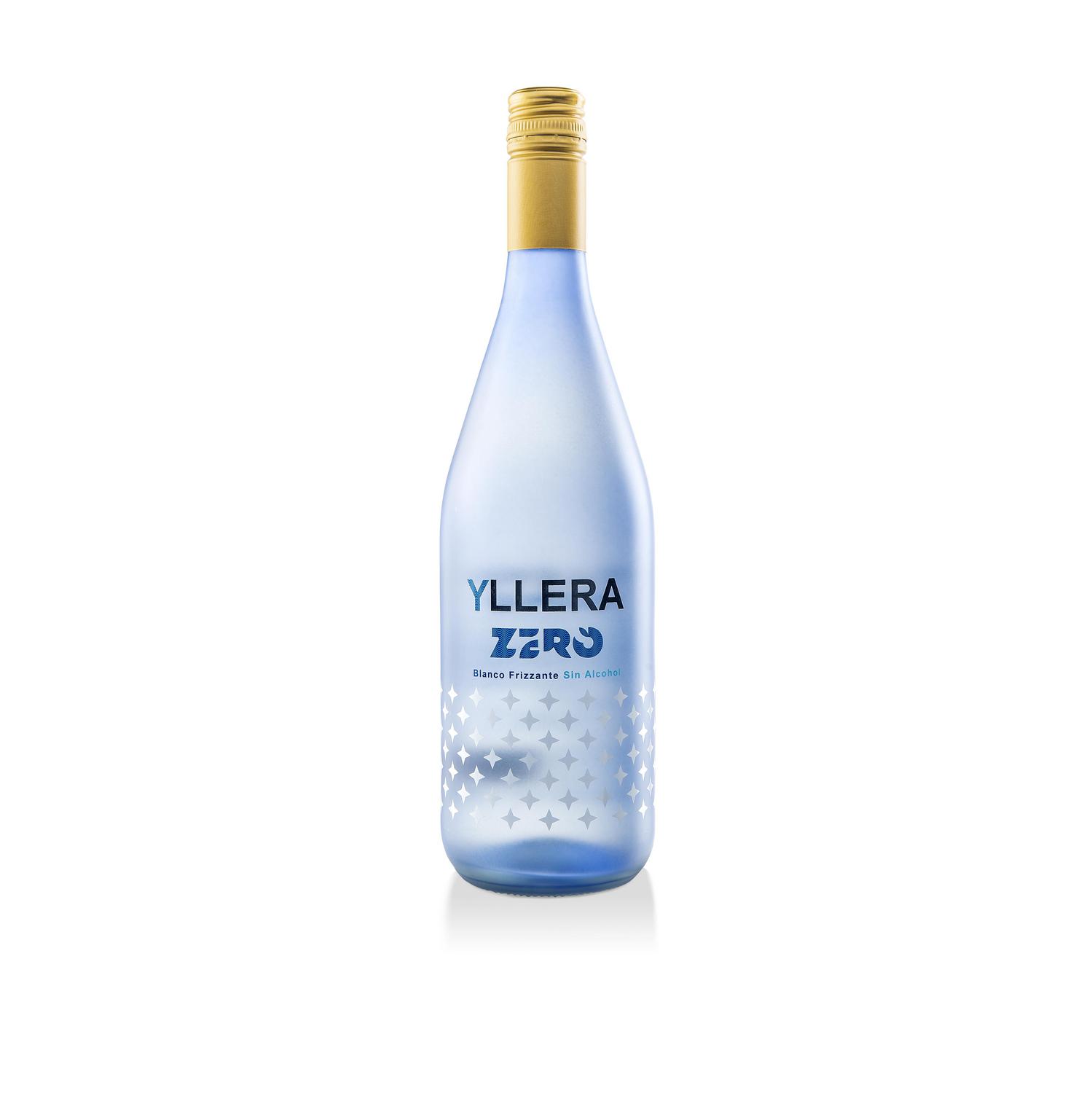 Vino frizzante blanco zero sin alcohol Yllera sin gluten 75 cl.