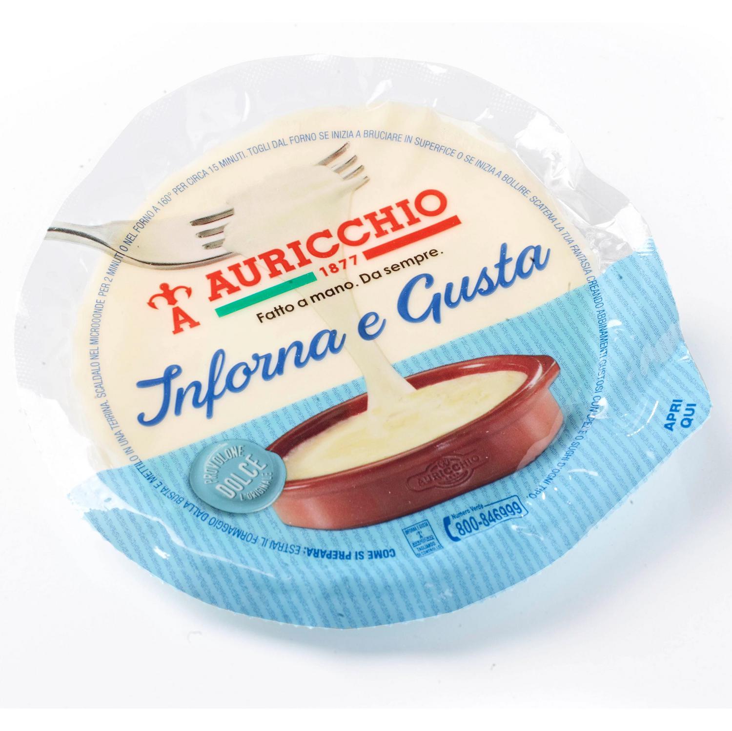 Queso Provolone dulce en pieza Auricchio 150 g.
