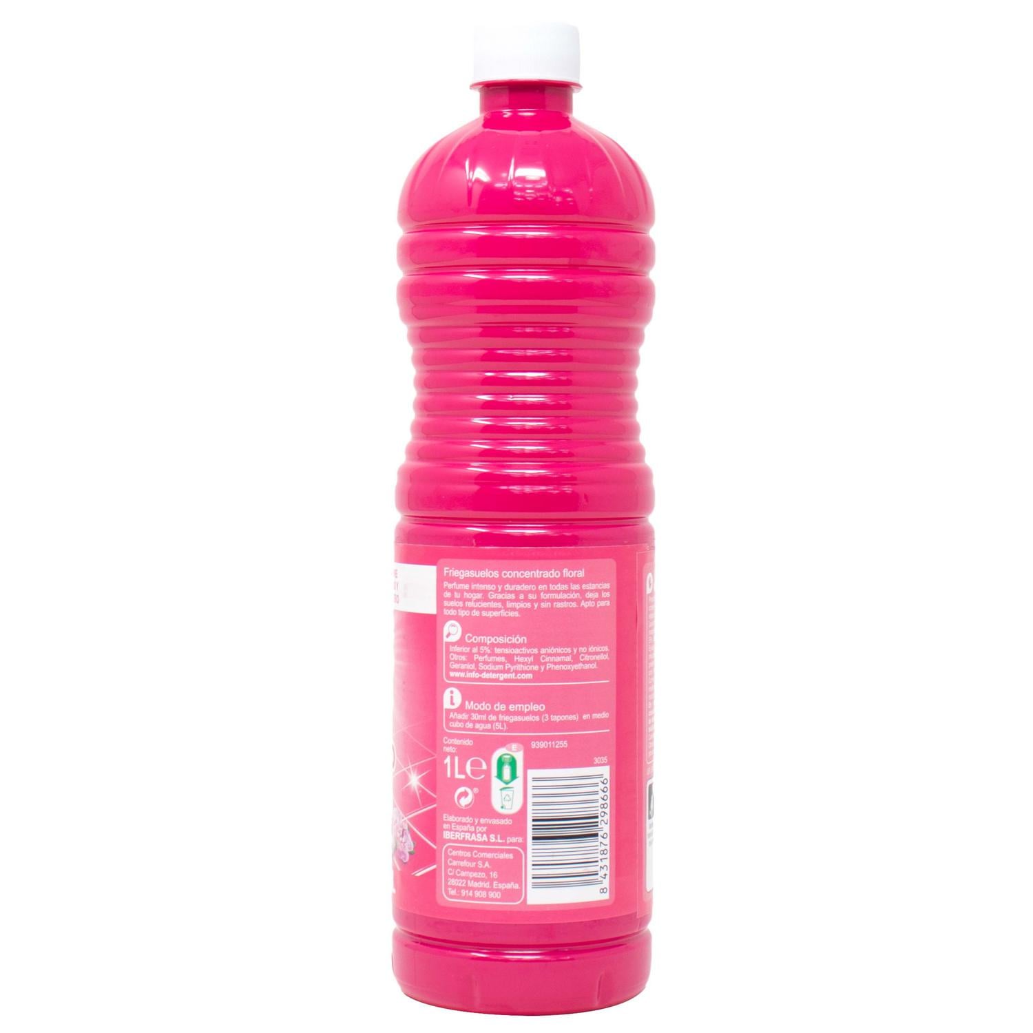 Friegasuelos concentrado floral Carrefour Expert 1 l.