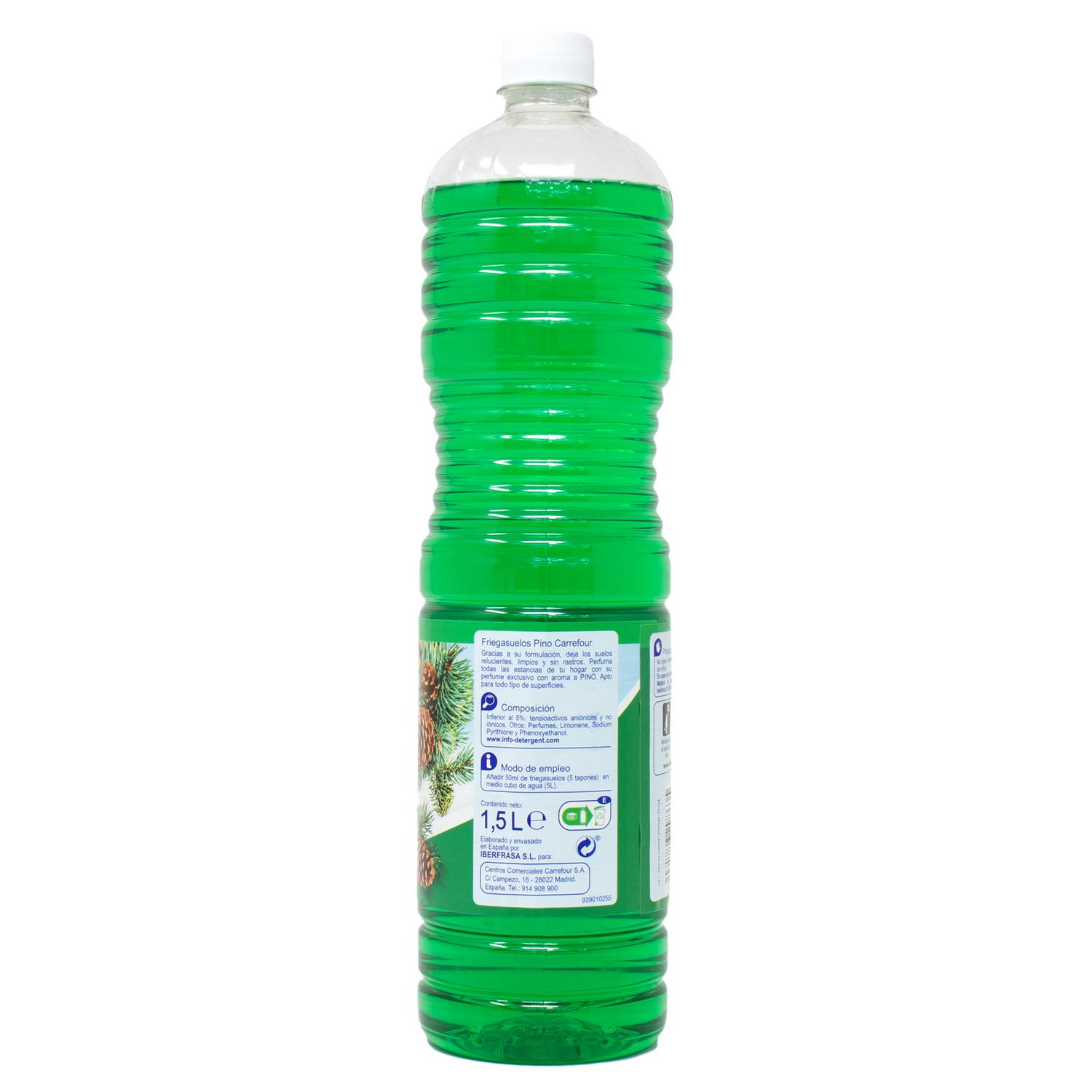 Friegasuelos aroma pino Essential Carrefour 1,5 l.