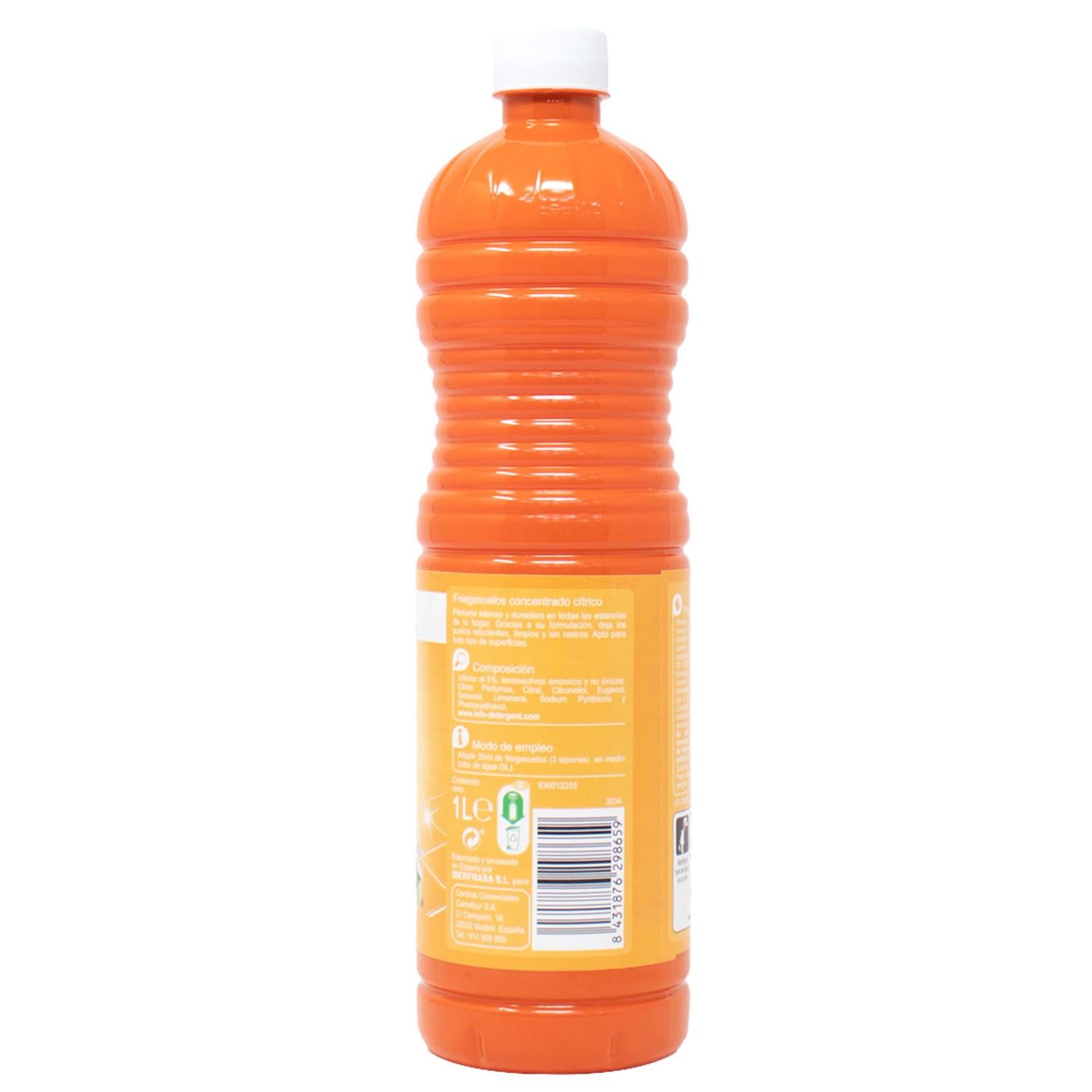 Friegasuelos concentrado cítrico Carrefour Expert 1 l.