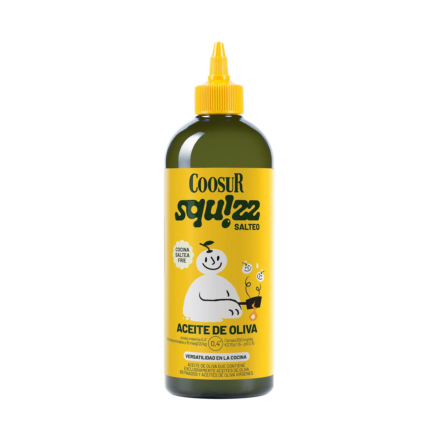 Aceite de oliva 0.4 Coosur Squizz 500 ml.