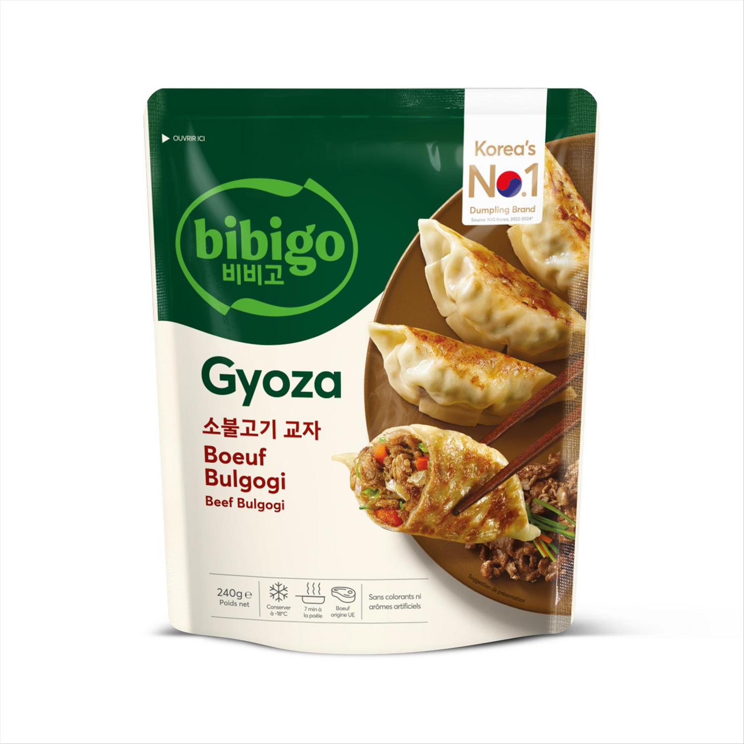 Gyoza de carne bulgogi Bibigo 240 g.