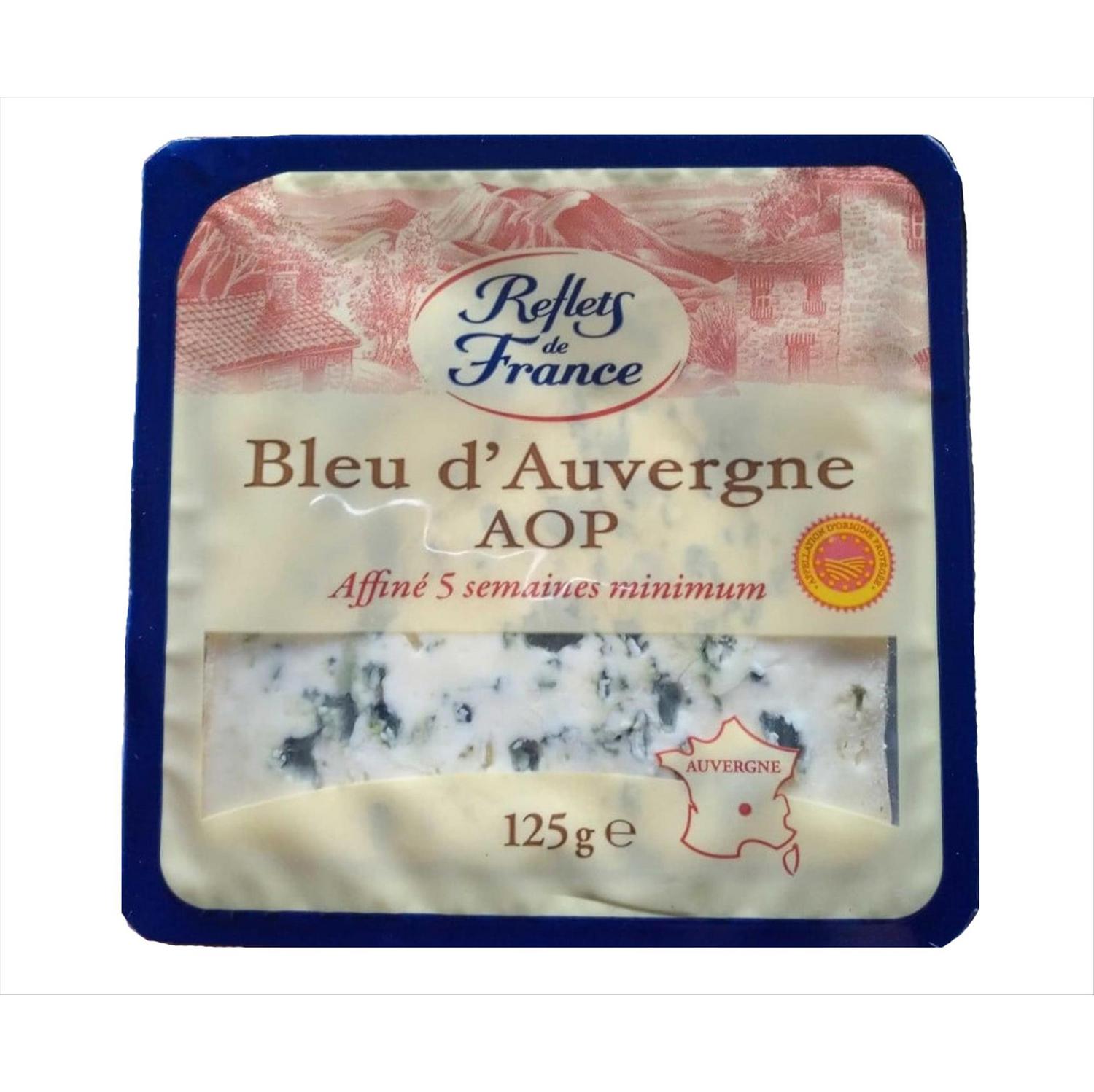 Queso Bleu d'Auvergne AOP Reflets de France 125 g.