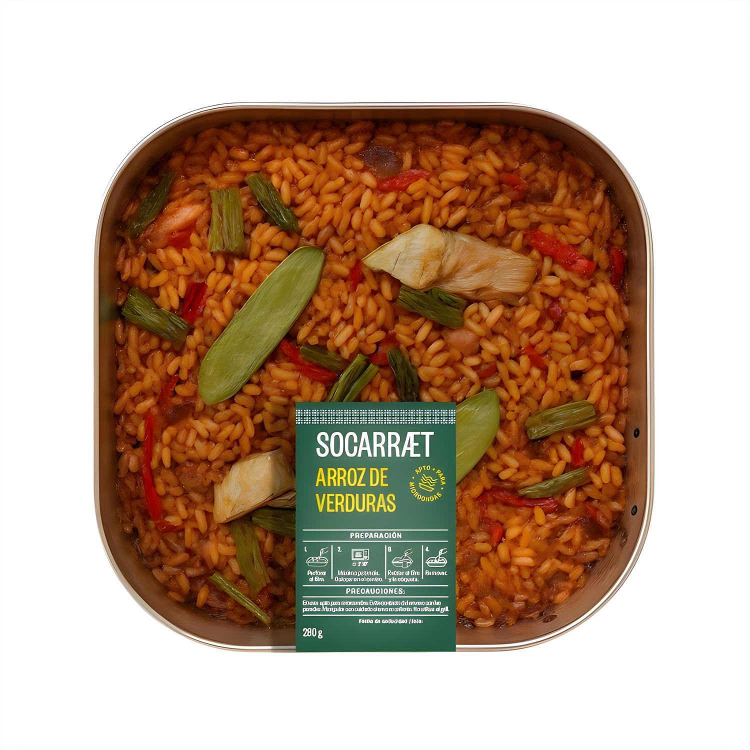 Arroz de verduras Socarraet 280 g
