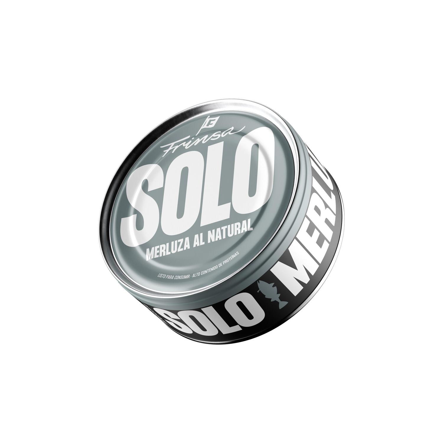 Merluza al natural Solo 120 g.