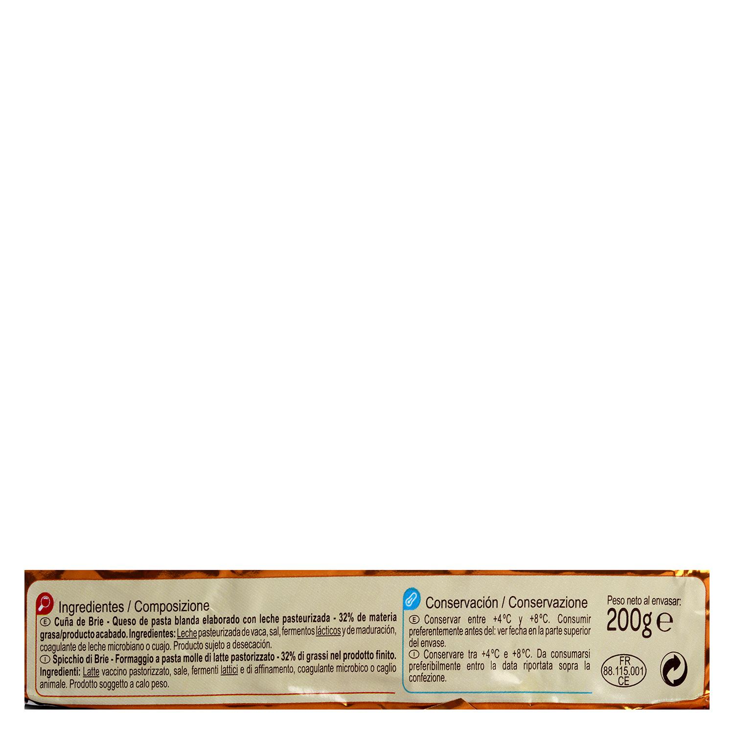 Queso brie 60% M.G Carrefour 200 g