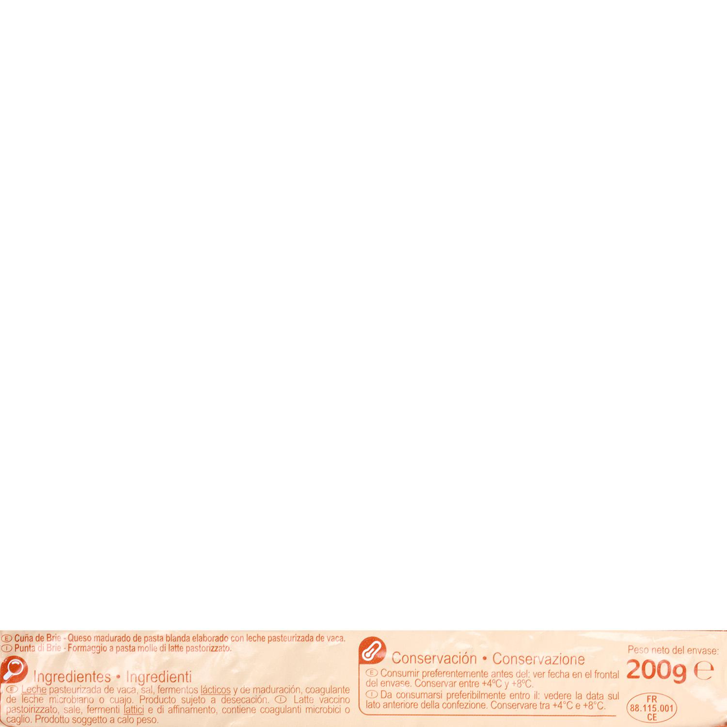 Queso brie 60% M.G Carrefour 200 g