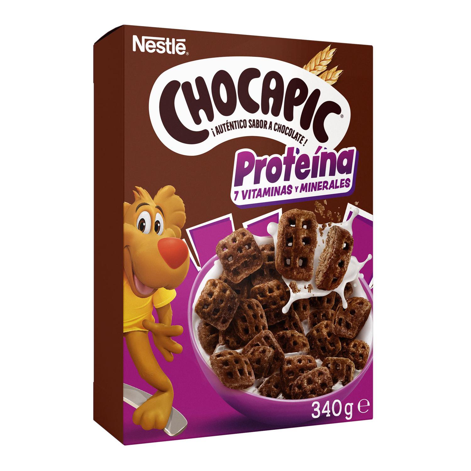 Cereales altos en proteína de chocolate Nestlé Chocapic 340 g.