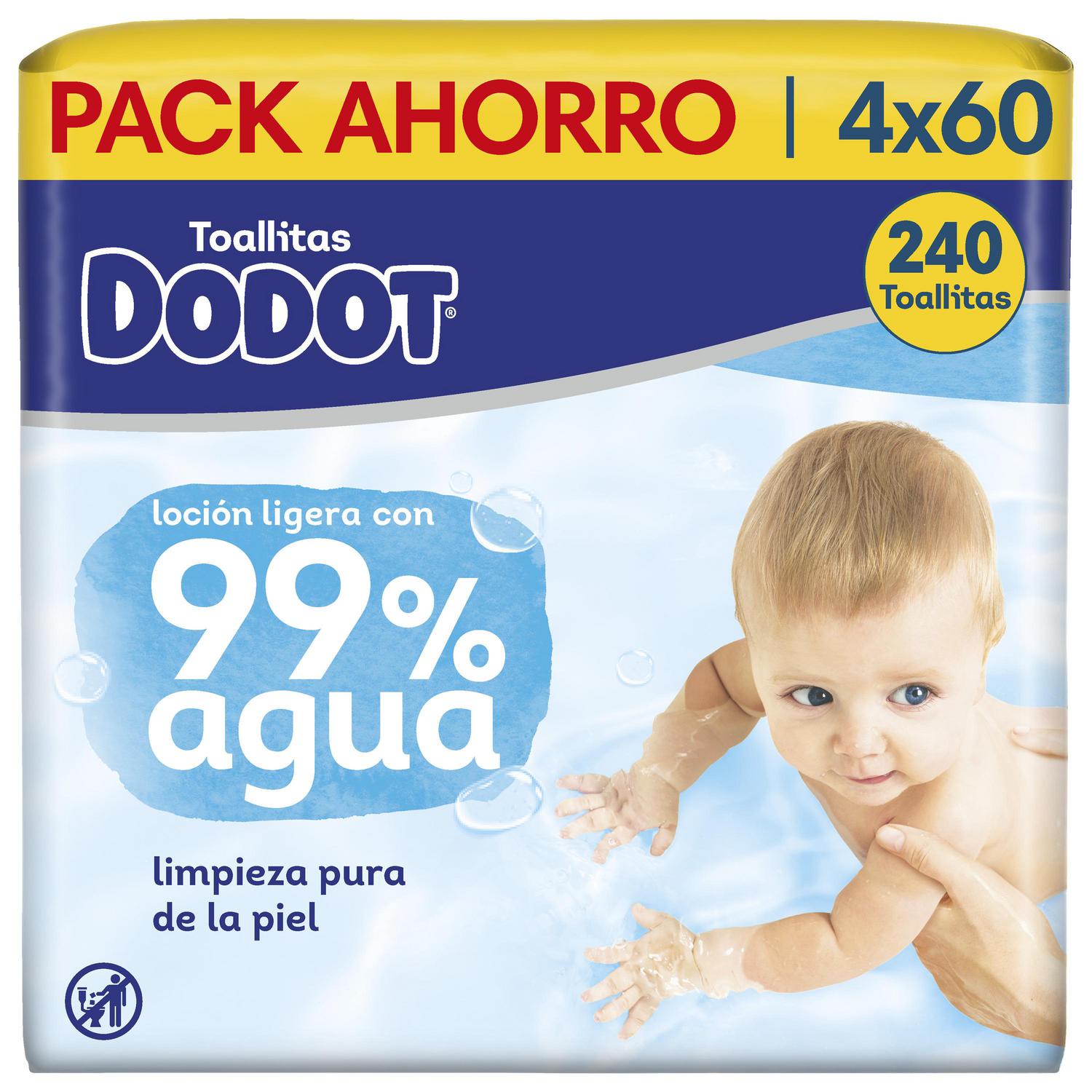 Toallitas para bebé Dodot 240 ud.