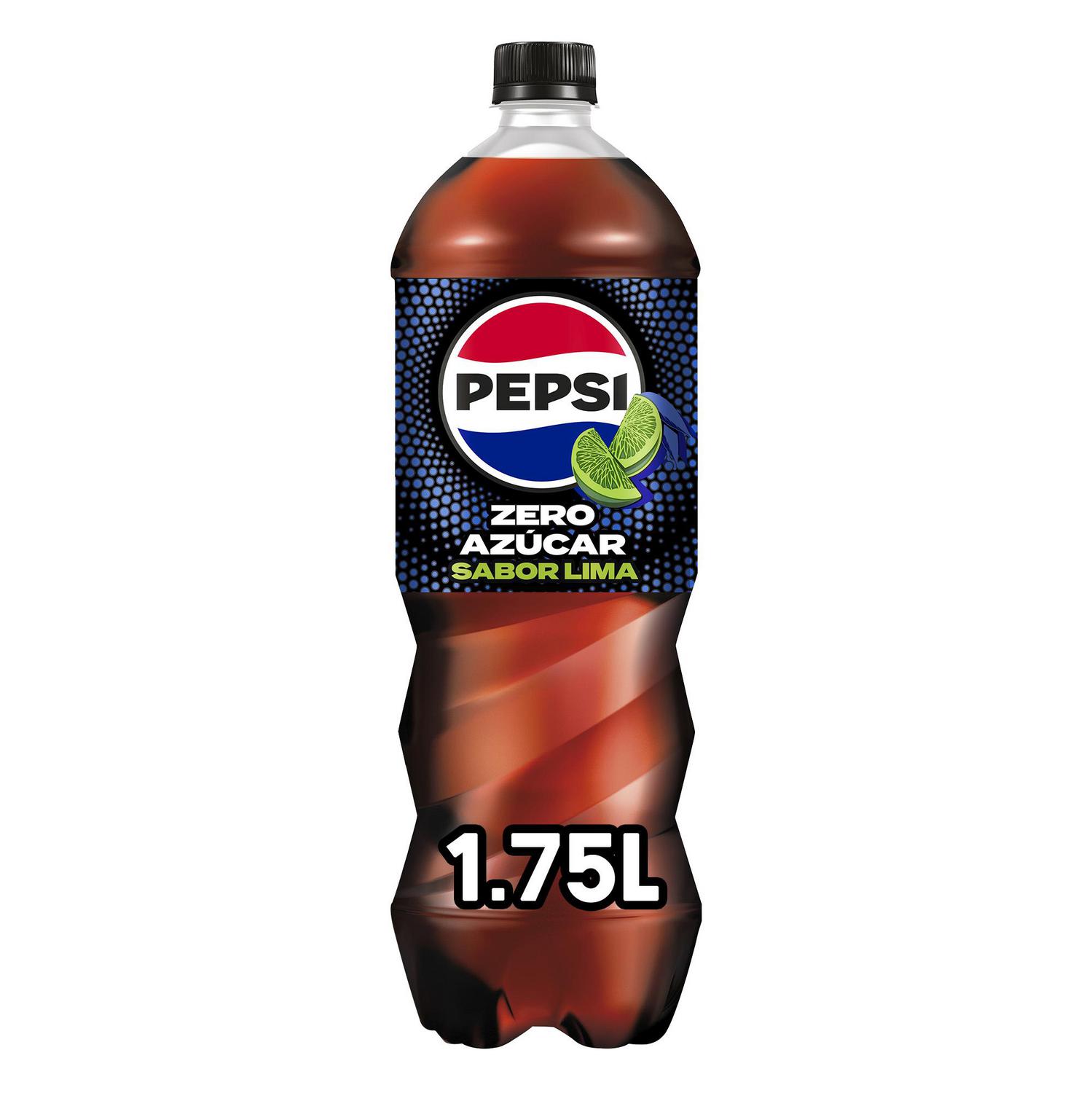Pepsi zero azúcar lima botella 1,75 cl.