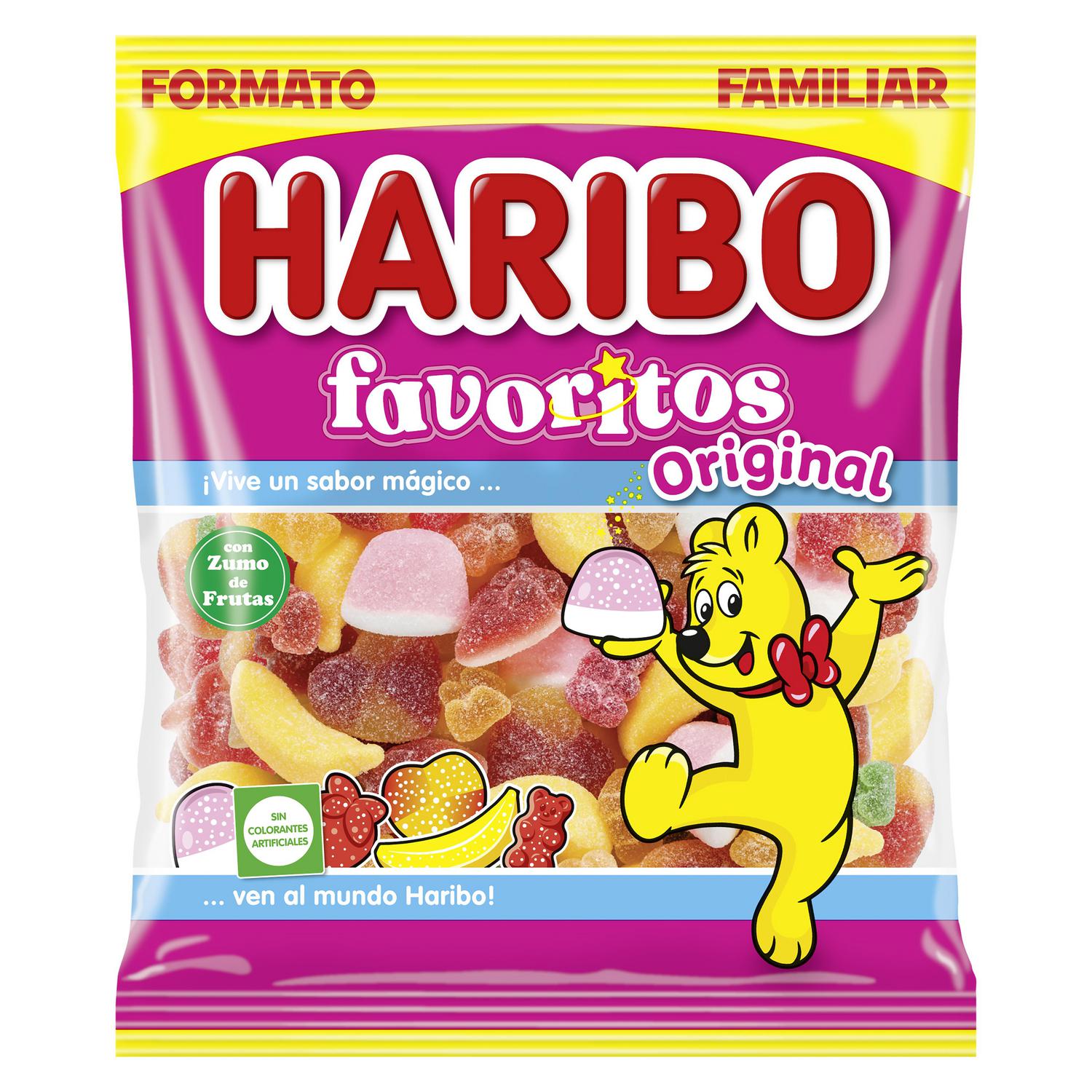 Caramelos de goma Favoritos Haribo 200 g.