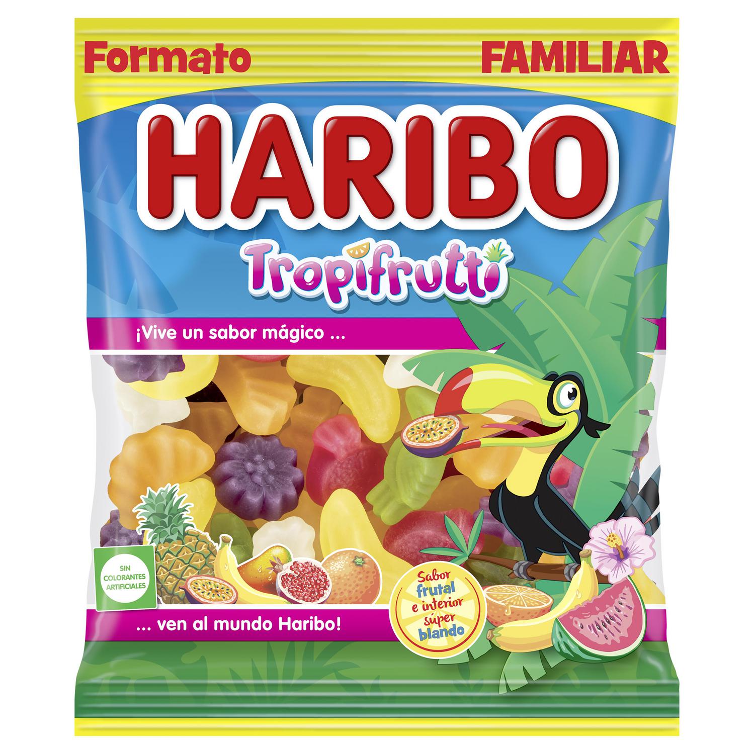 Caramelos de goma surtidos Topifrutti Haribo 200 g.