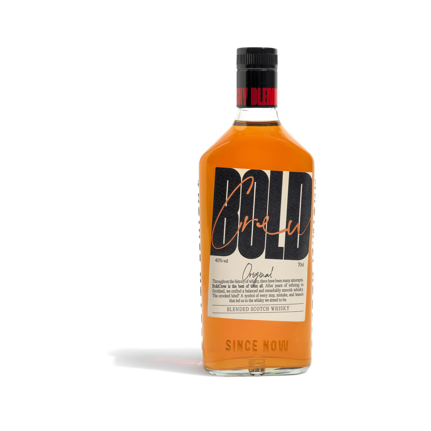 Whisky Bold Crew original 70 cl.