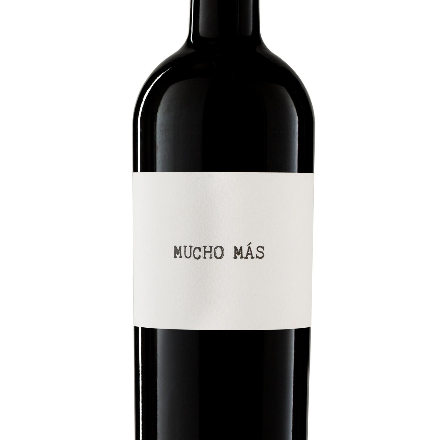 Vino tinto crianza Mucho Más 75 cl.