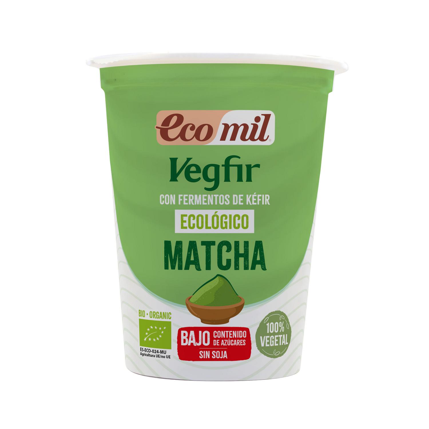 Vegfir frutos secos matcha ecológico EcoMil sin gluten 370 g.
