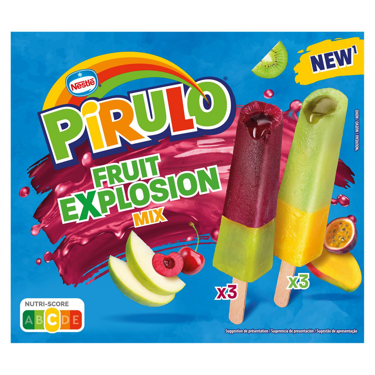 Helado fruit explosion Pirulo sin gluten 6 ud.