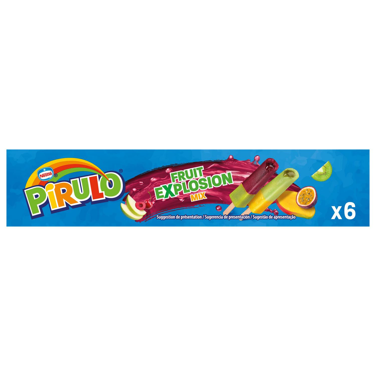 Helado fruit explosion Pirulo sin gluten 6 ud.