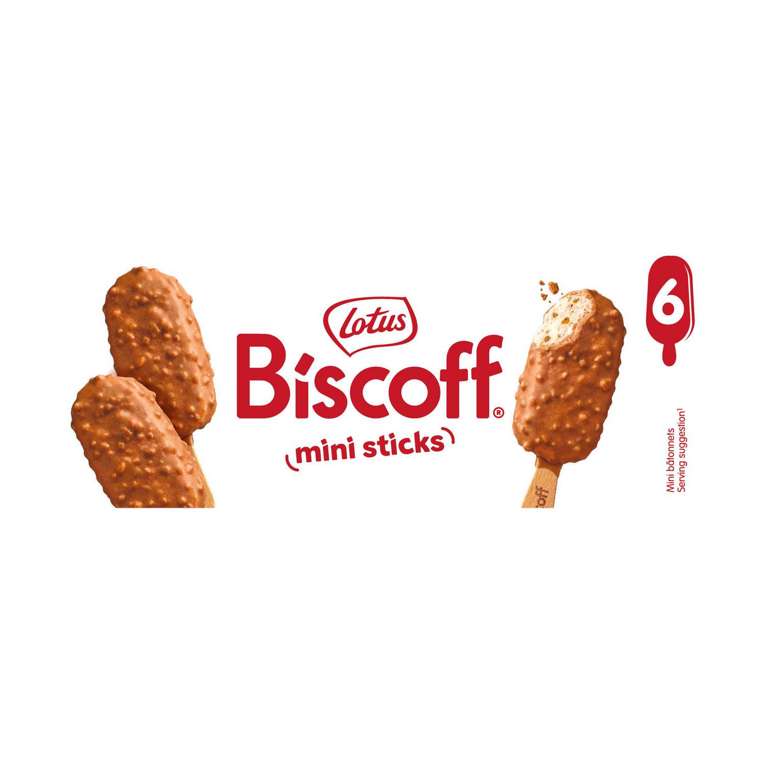 Helado bombón Biscoff Lotus 6 ud.