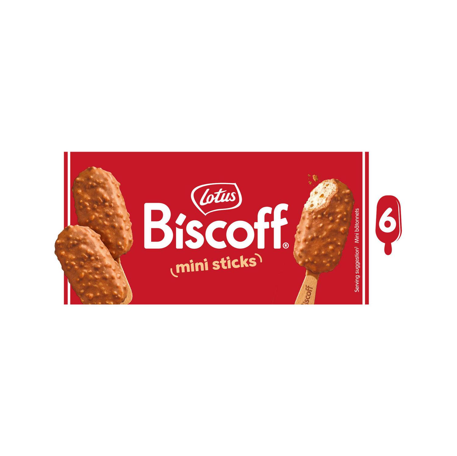 Helado bombón Biscoff Lotus 6 ud.