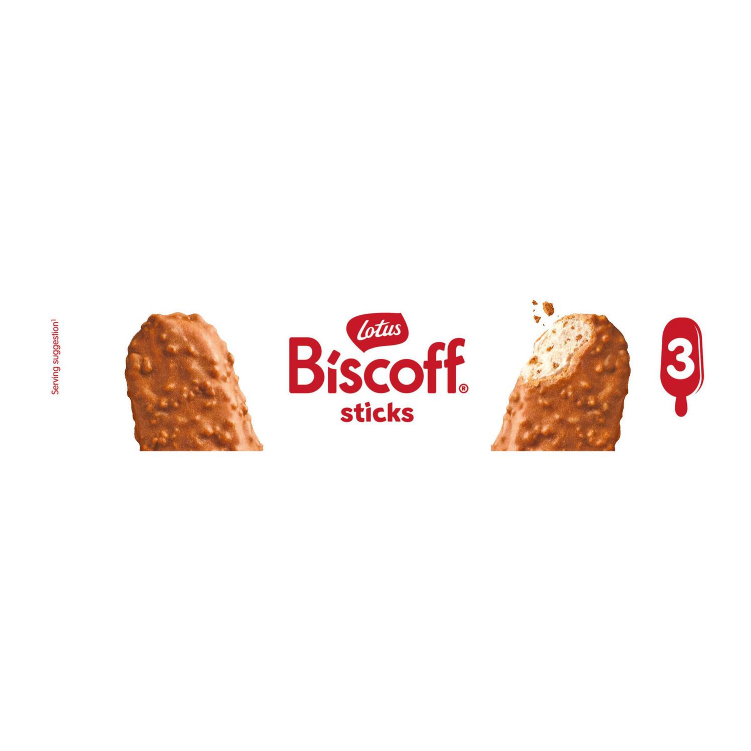 Helado bombón Biscoff Lotus 3 ud.
