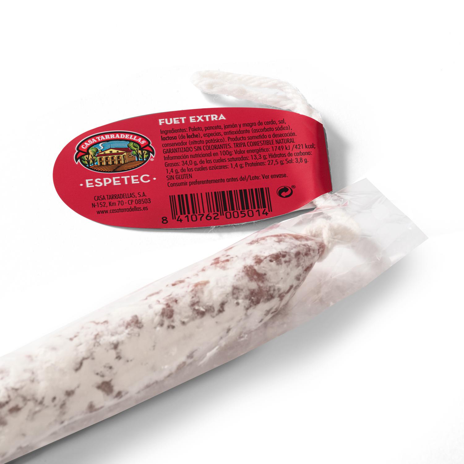 Espetec Casa Tarradellas sin gluten 185 g.