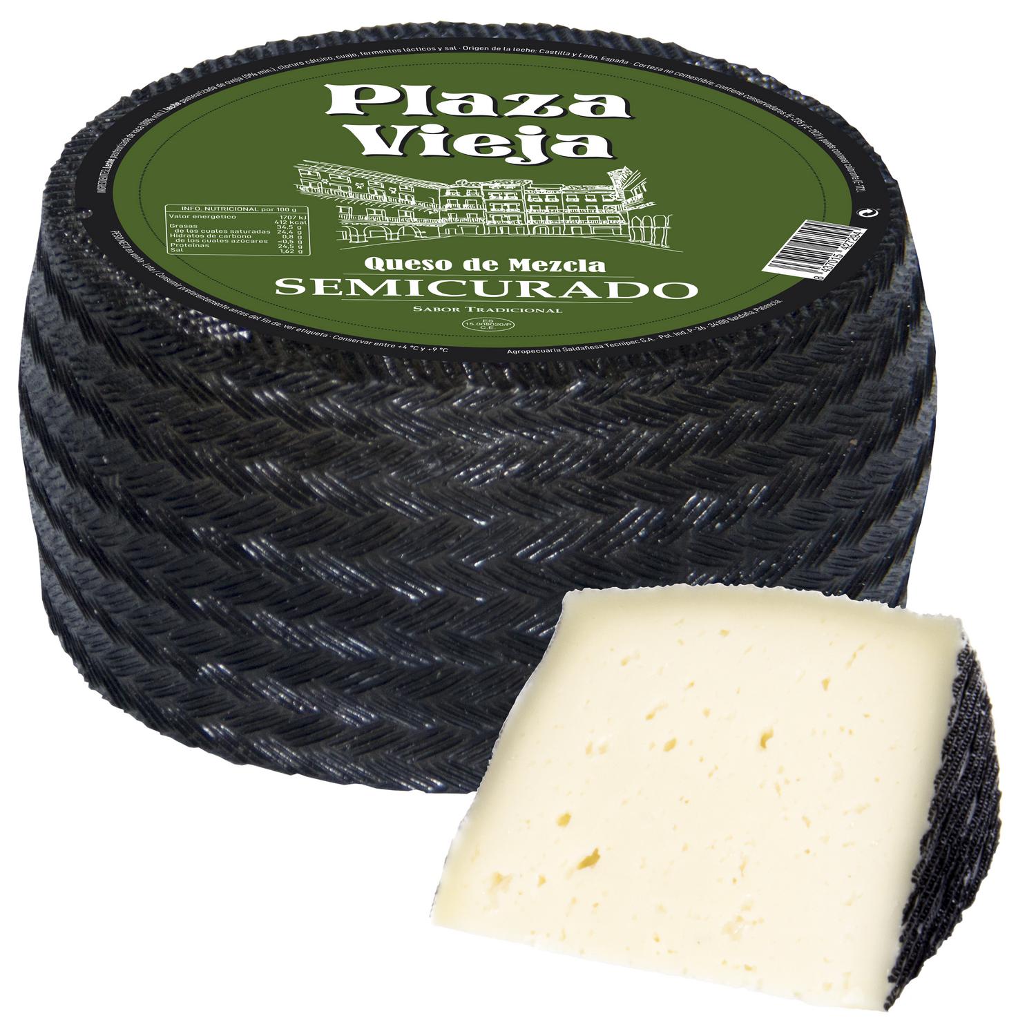 Queso de Mezcal Semicurado Plaza Vieja 350 g