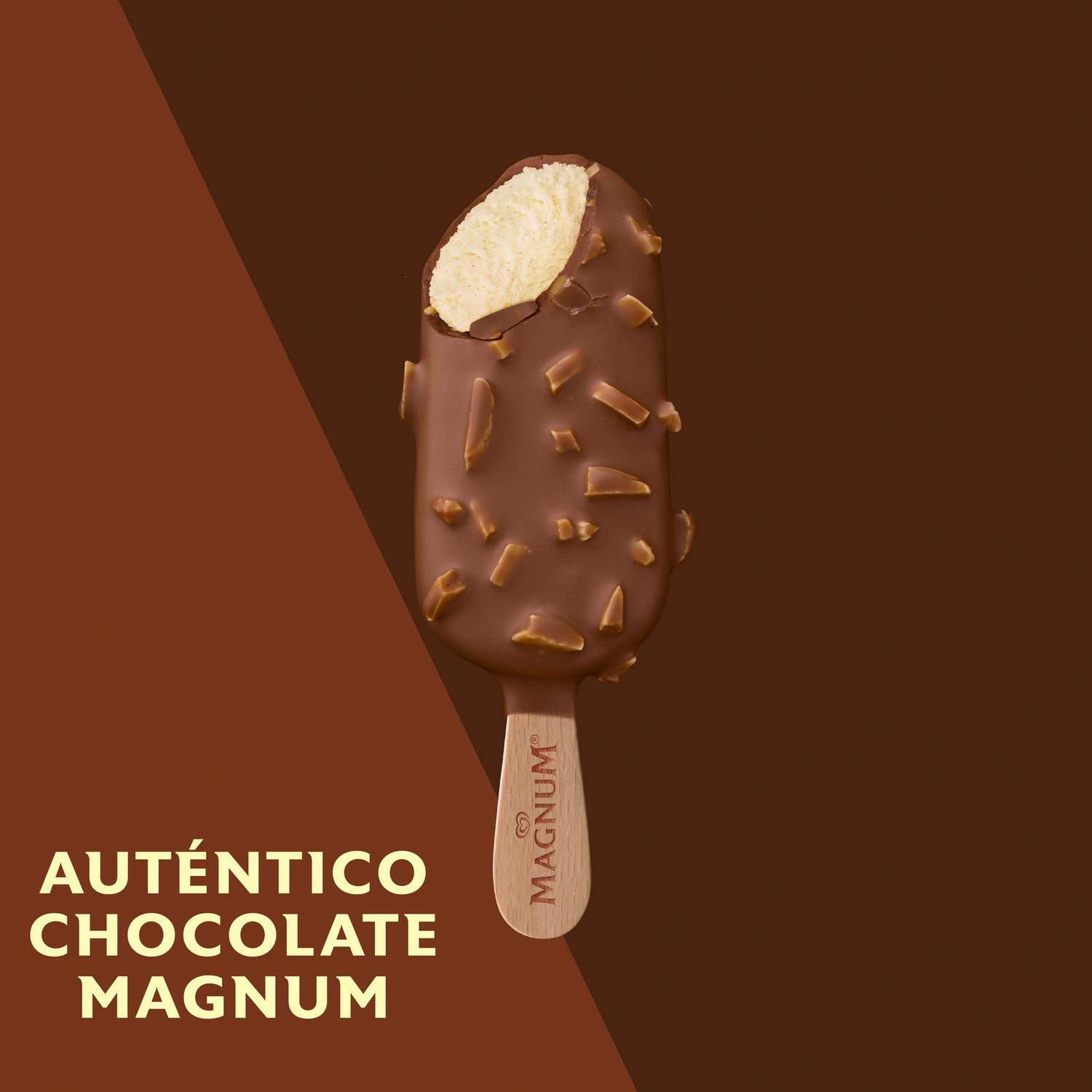 Bombón mini helado de vainilla Almond Magnum sin gluten 6 ud.