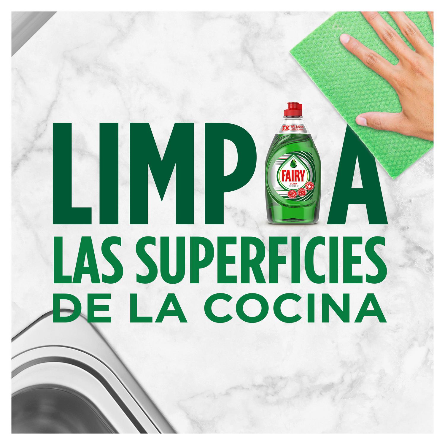 Lavavajillas a mano Ultra Original Fairy 654 ml.
