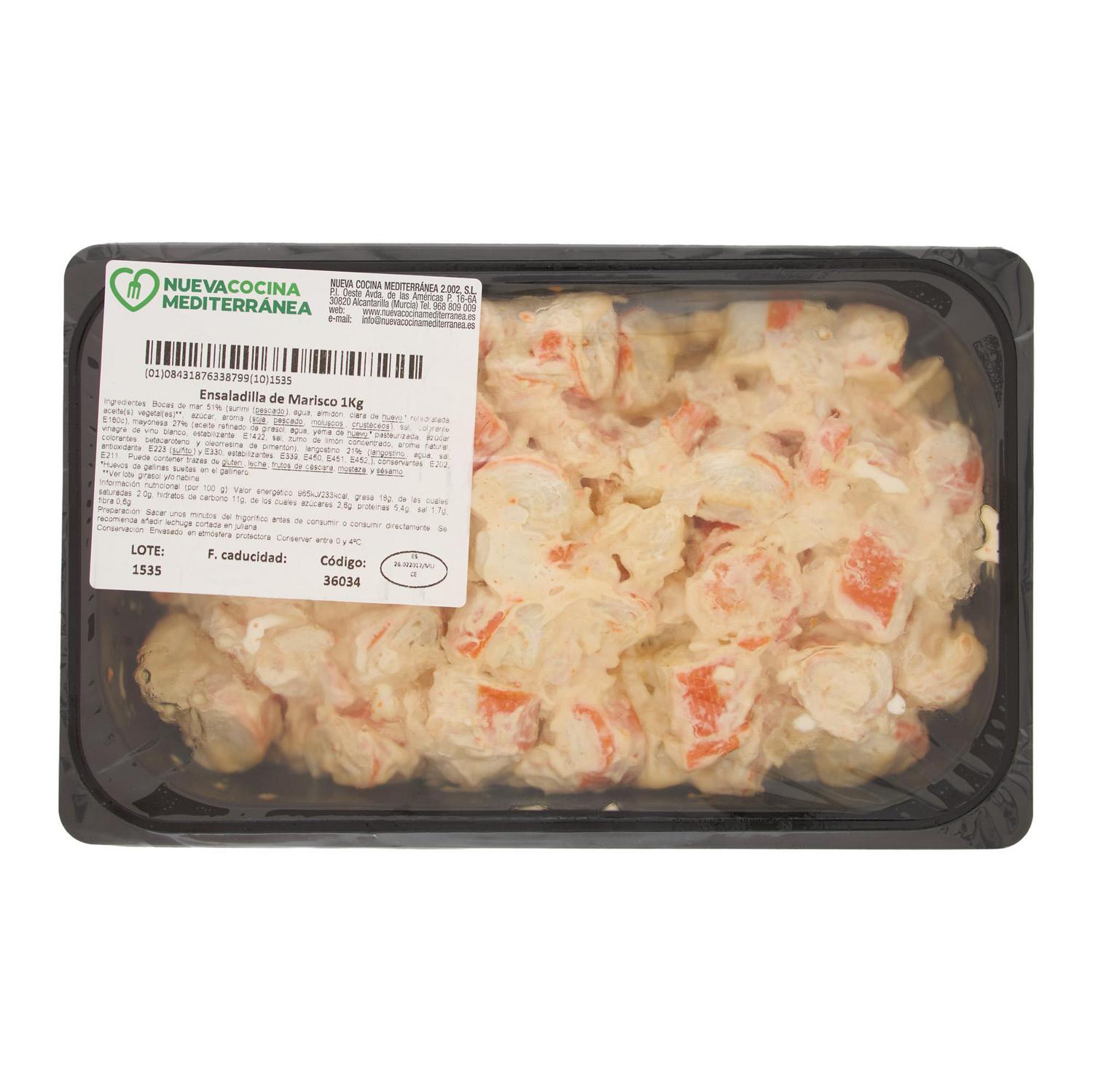 Ensaladilla de marisco 1 kg aprox