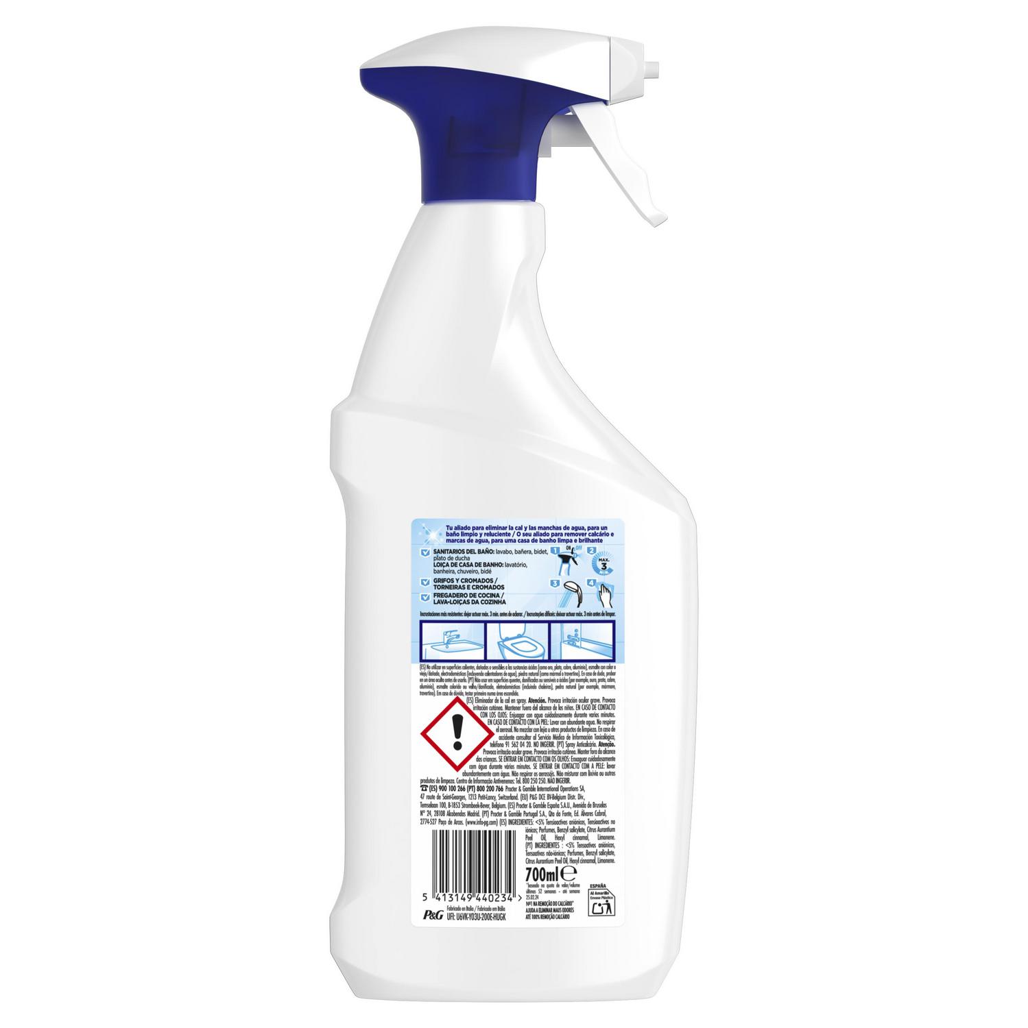 Limpiador antical líquido Viakal 700 ml.