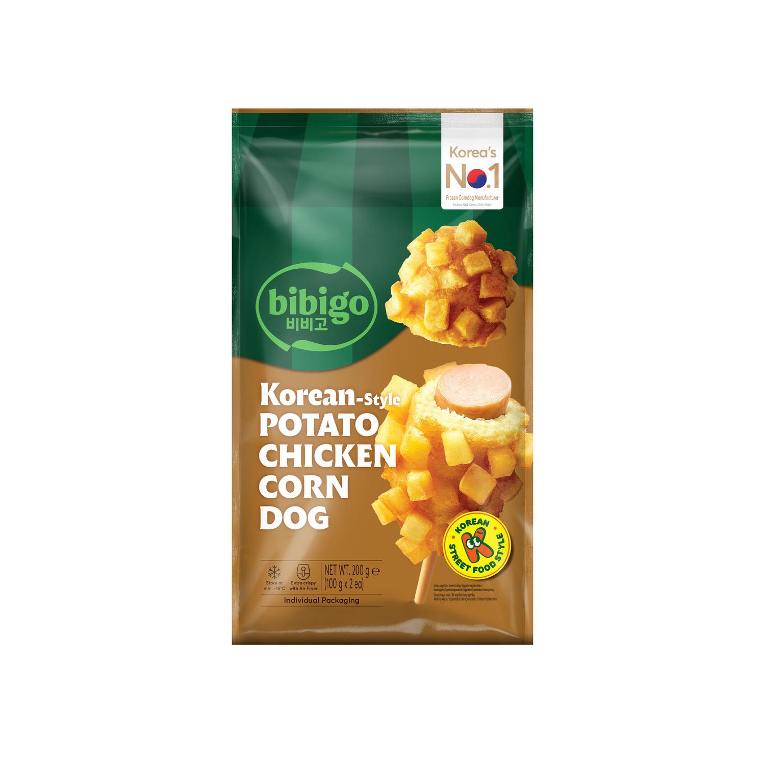 Perrito de pollo y patata al estilo coreano Bibigo 200 g.