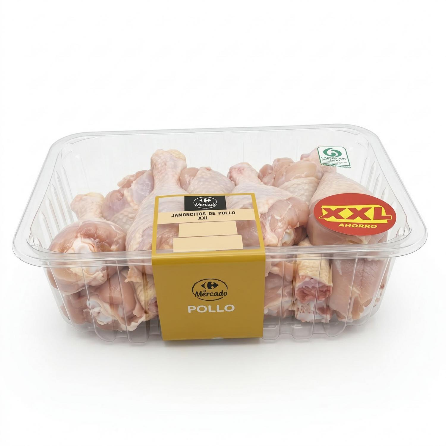 Jamoncitos de pollo XXL El Mercado 1,5 kg aprox