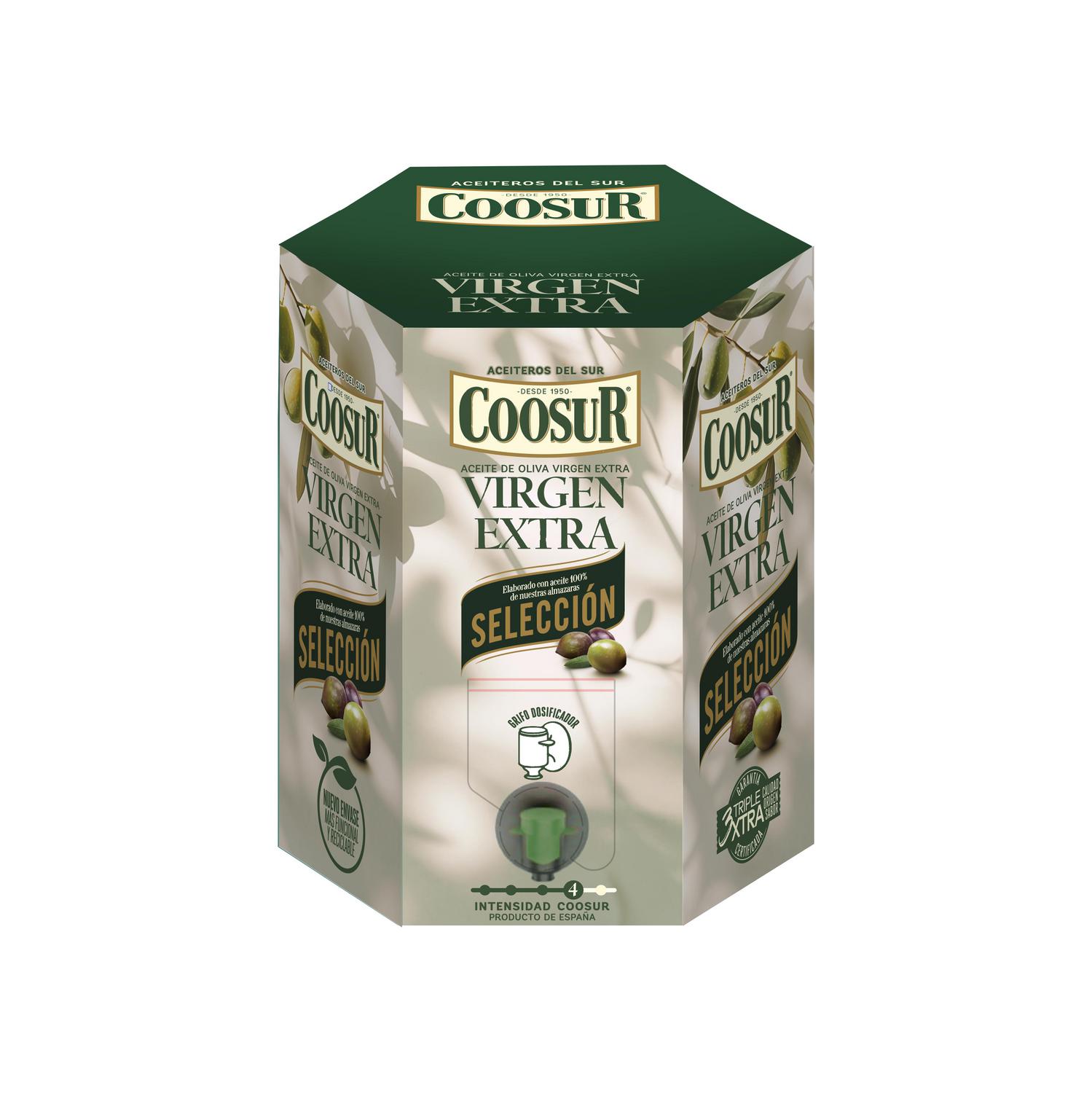 Aceite de oliva virgen extra Coosur grifo 4 l.