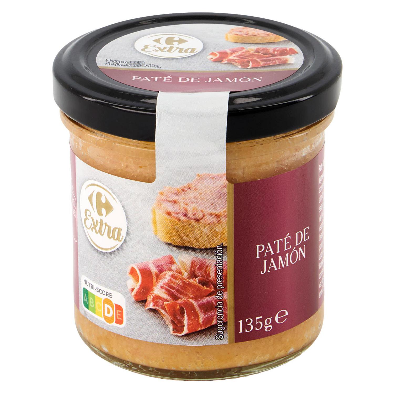 Paté de jamón Extra Carrefour 135 g.