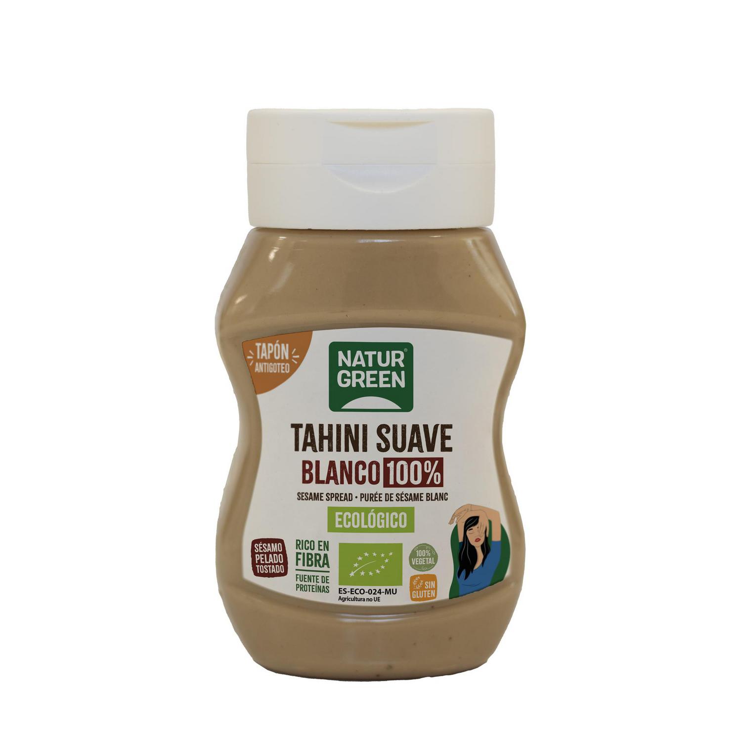 Tahini suave ecológico Naturgreen sin gluten 270 g.